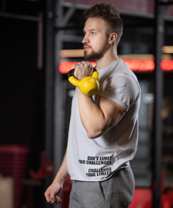 Гиря виниловая DB-401, 4 кг, желтый