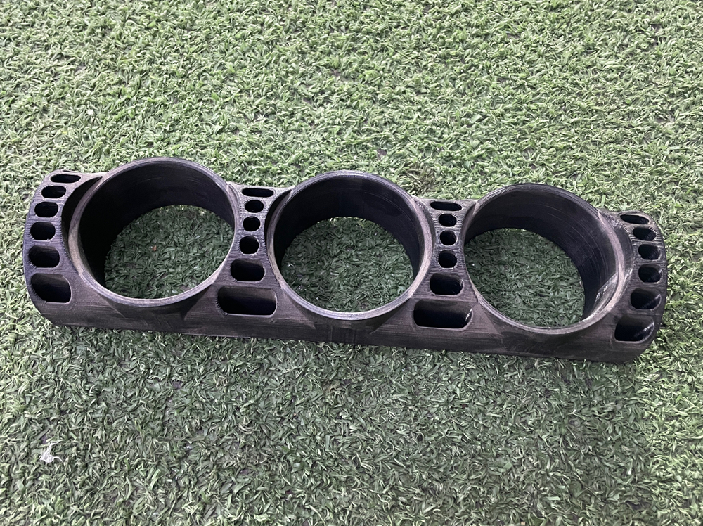 BMW E30 Подиум для датчиков дополнительных приборов в центр большая