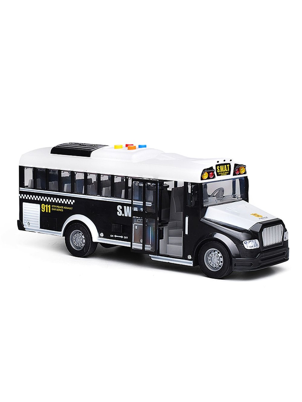 Игровая машинка Автобус Спецназ со светом и звуком (JS125A)