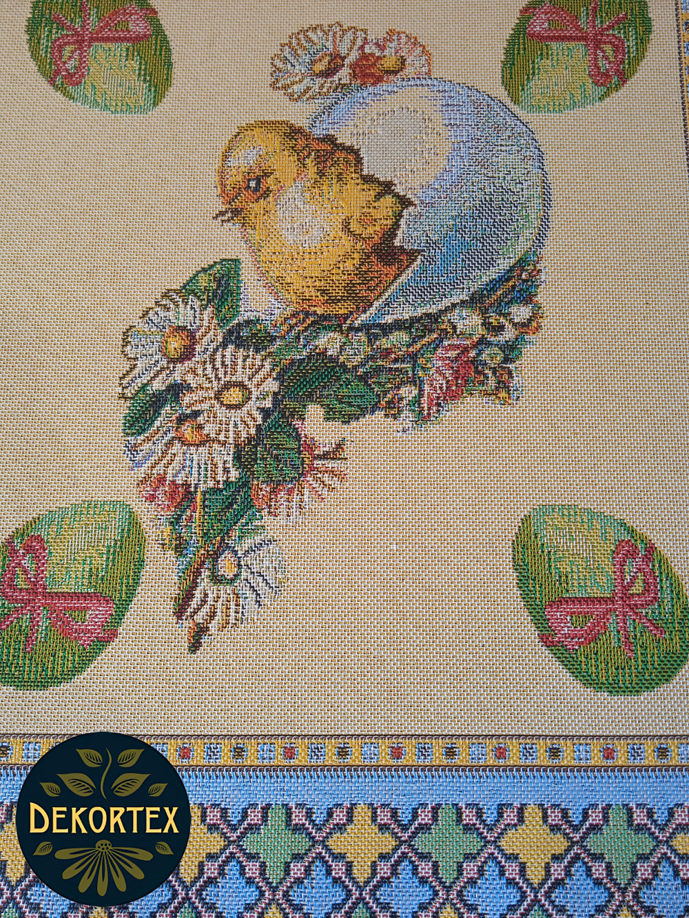 Пасхальный гобеленовый набор Пасхальное чудо (Дорожка 39х143+4 салфетки 40х40)