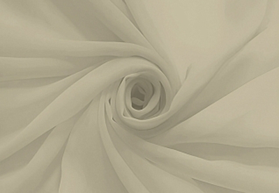 Ткань Шифон, 120гр/м.п., 150 см, березовый