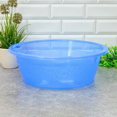 Таз 12л круглый, ассорти