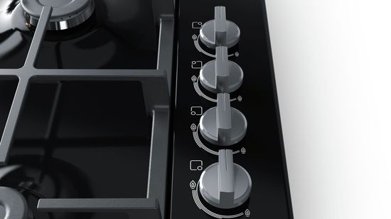 Газовая варочная панель Bosch PBH6C6B90R