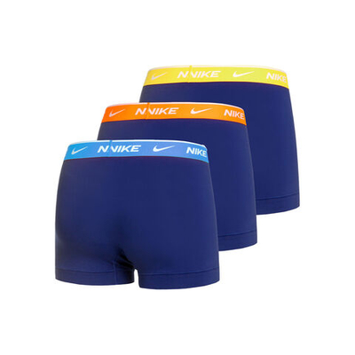 Nike Everyday Cotton Stretch Trunk Boxer Shorts 3 Pack Men - Blue, Multicoloured