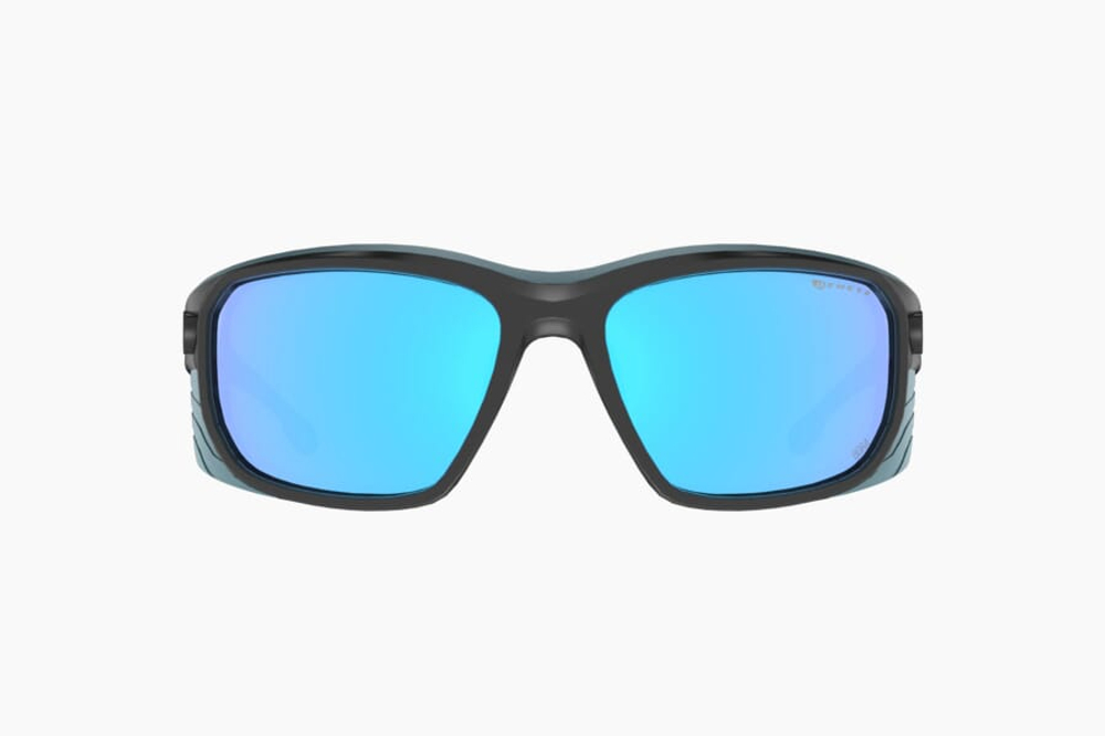 Спортивные очки Demetz Piment 2.0 / Solid Black / Matt Black Brown Mirror Ice Blue Cat.4