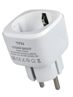 Сетевой фильтр TFN POWER 4, белый