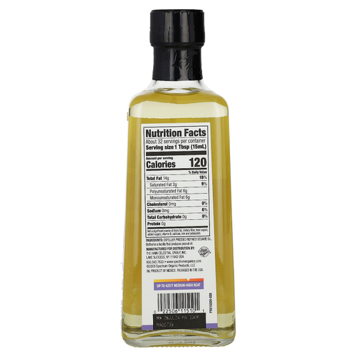 Spectrum Culinary, кунжутное масло, рафинированное, 473 мл (16 жидк. унций)