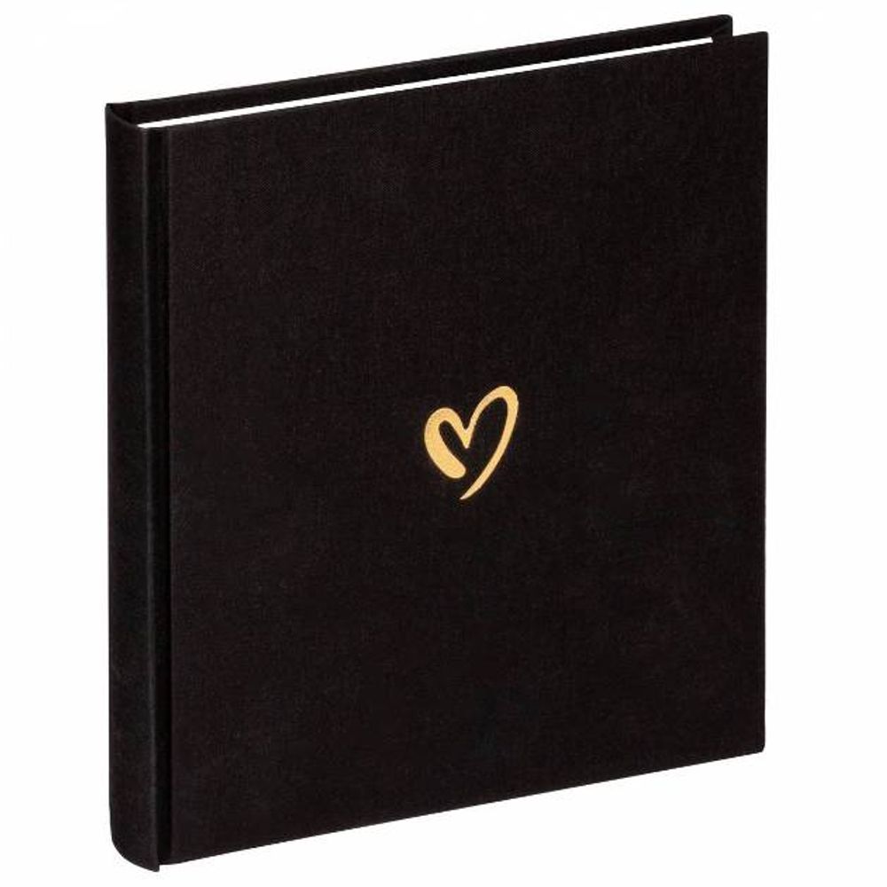 WALTHER FA-189-B 20x20/40 бел.стр. Emotion (черный) ф/альбом