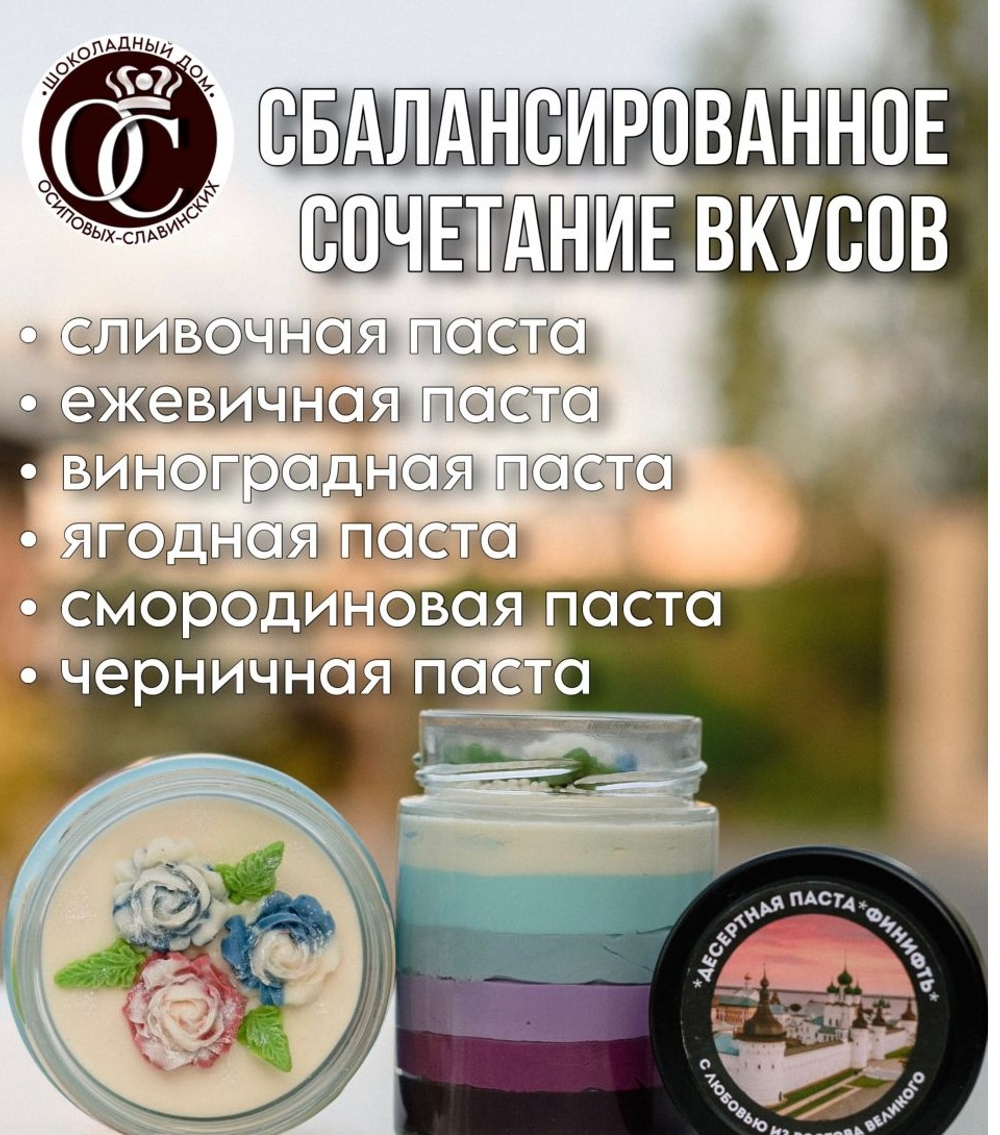 Шоколадная паста ФИНИФТЬ