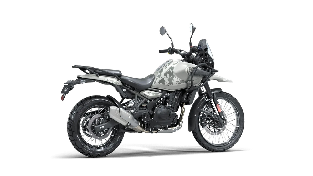 Royal Enfield Himalayan 450 Kamet White (Premium / бескамерные шины) 2025