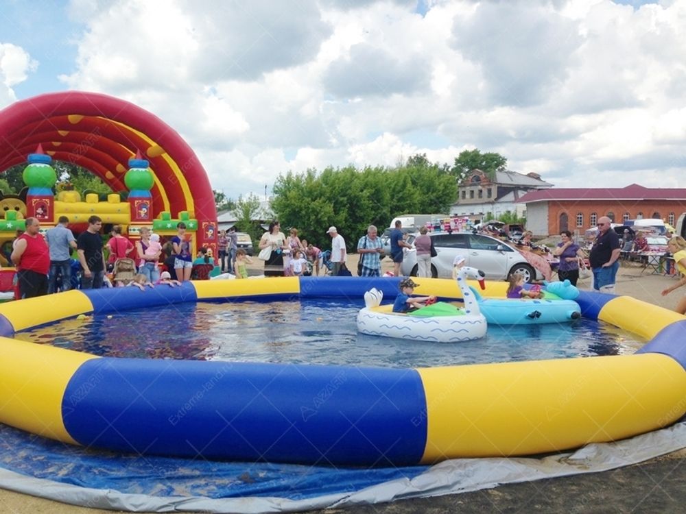 Бассейн ПВХ круглый, 7м