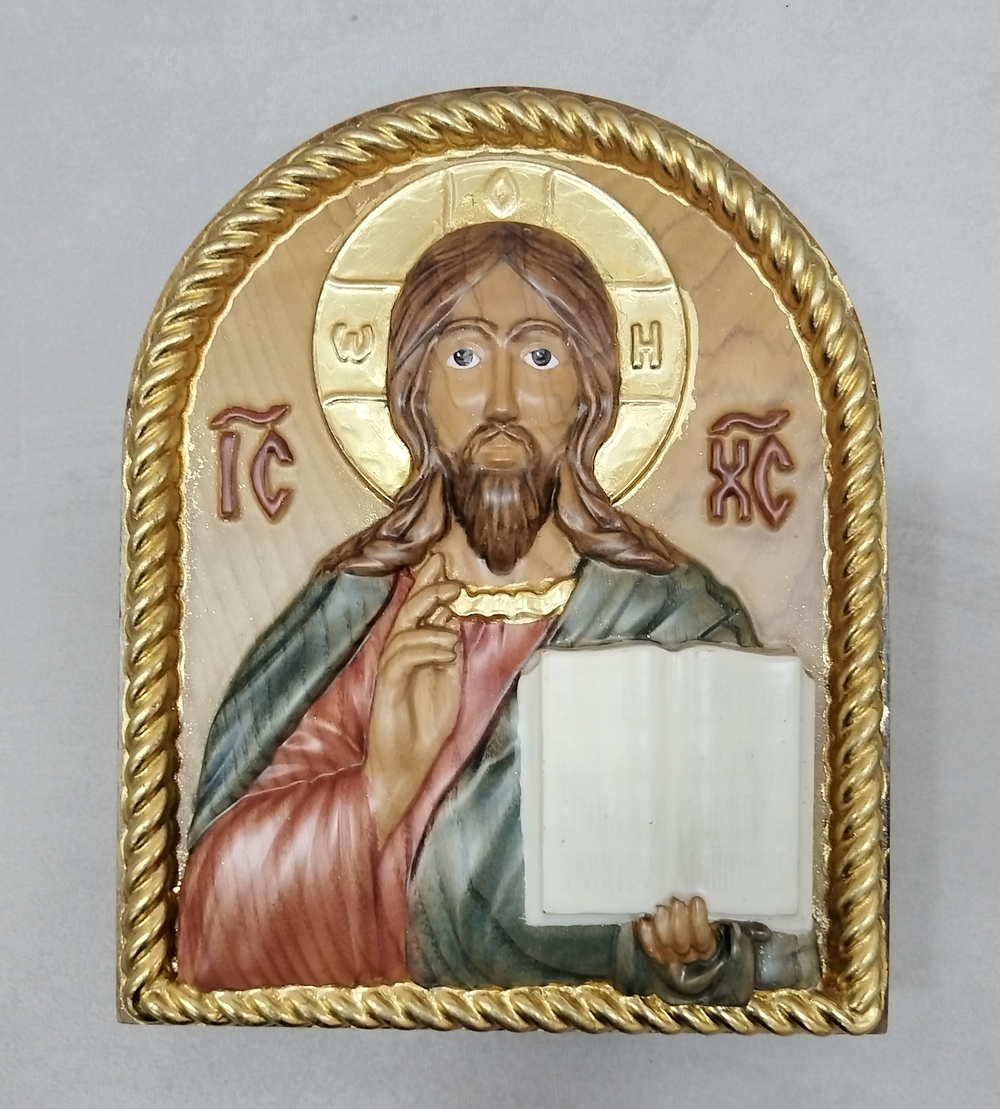 Деревянная Икона СПАС ВСЕДЕРЖИТЕЛЬ