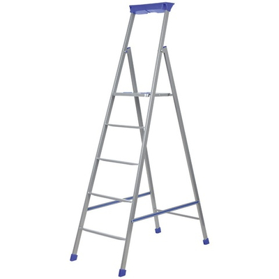 Стремянка 5 ступеней металл