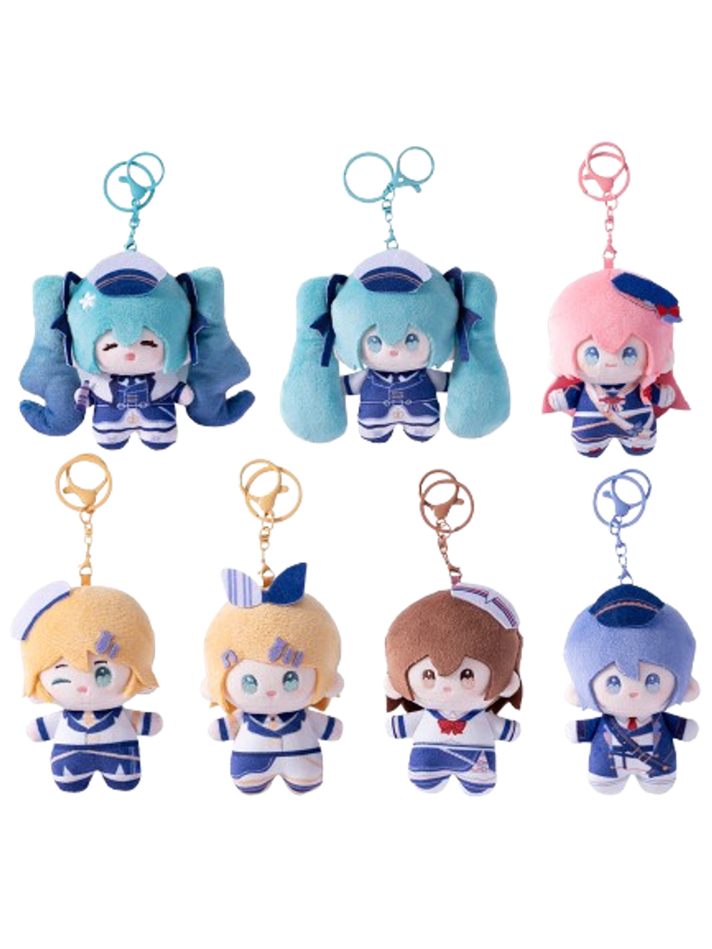 Рандомный брелок Blind Box Hatsune Miku Song of the Tides Plush Nunu Doll Pendant