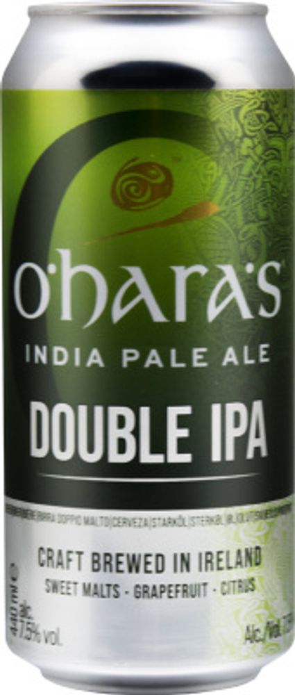 Пиво О`Хара`с Дабл ИПА / O&#39;Hara`s Double IPA 0.44 - банка