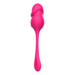 Розовое фигурное виброяйцо с пультом ДУ (Цвет: розовый)