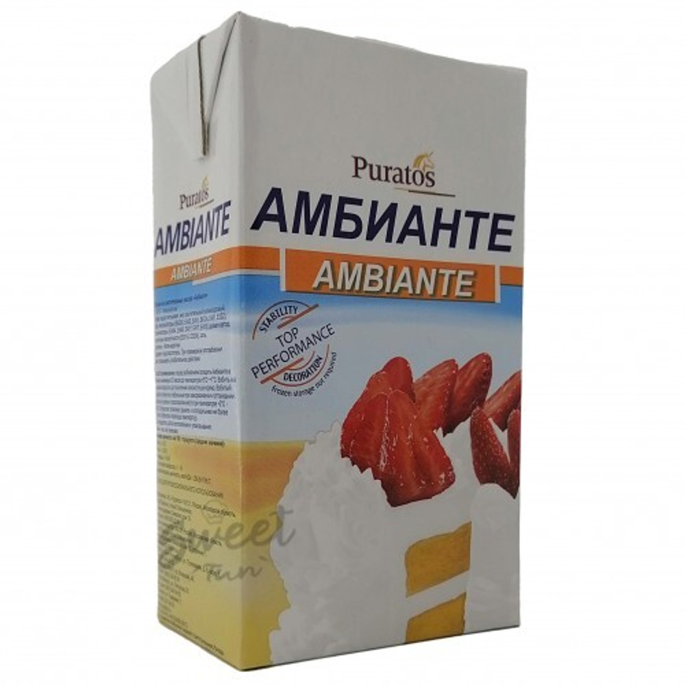 Сливки Puratos "Амбианте" 24% (1 л)