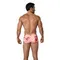 Мужские плавки розовые с принтом Clever Moda LAGO ROSA SWIMSUIT BRIEF 155404