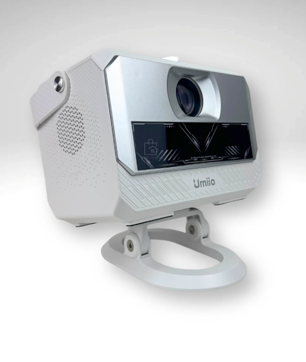 Проектор c караоке и 2 микрофонами Umiio Q6 Max, для домашнего кинотеатра, HDR, 1920 x 1080, Wi-Fi, Bluetooth