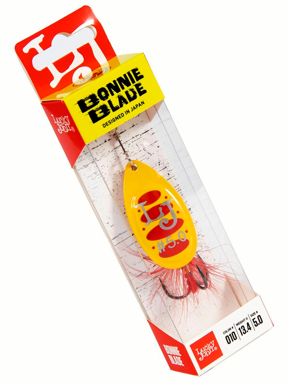 Блесна вращающаяся Lucky John BONNIE BLADE 4 10.3г 011 в блистере