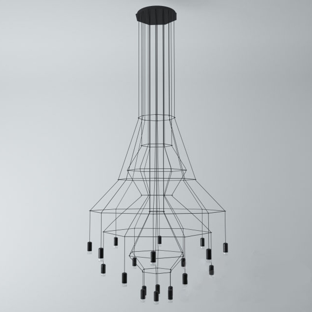 Chandelier  Wireflow 0315 by Vibia