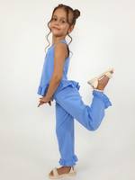 02-147-4 Комплект для девочки (туника+брюки)