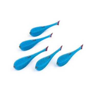 Рыбка поролоновая оснащенная на офсет.кр. 13,5 см с 12 (HS-135-12) Helios