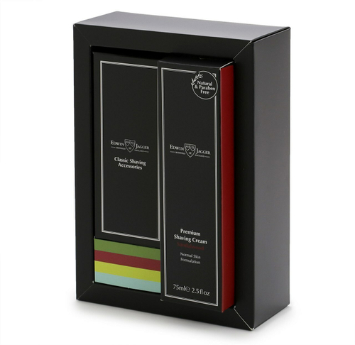 Подарочный набор Edwin Jagger GS214SCSWT черная смола барсучий ворс