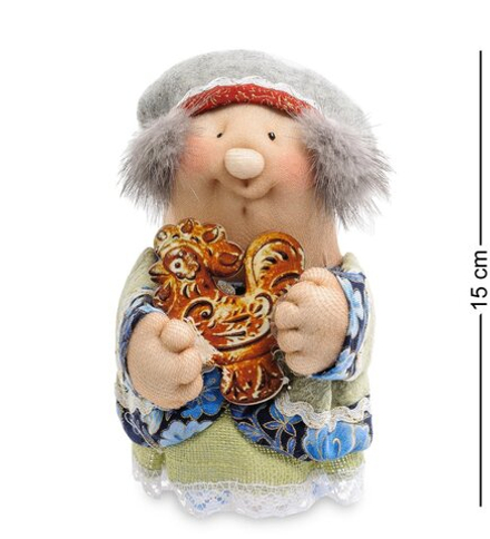 Народные промыслы ТК-737 Матрешка-шкатулка «Марфуша с пряником» мал.