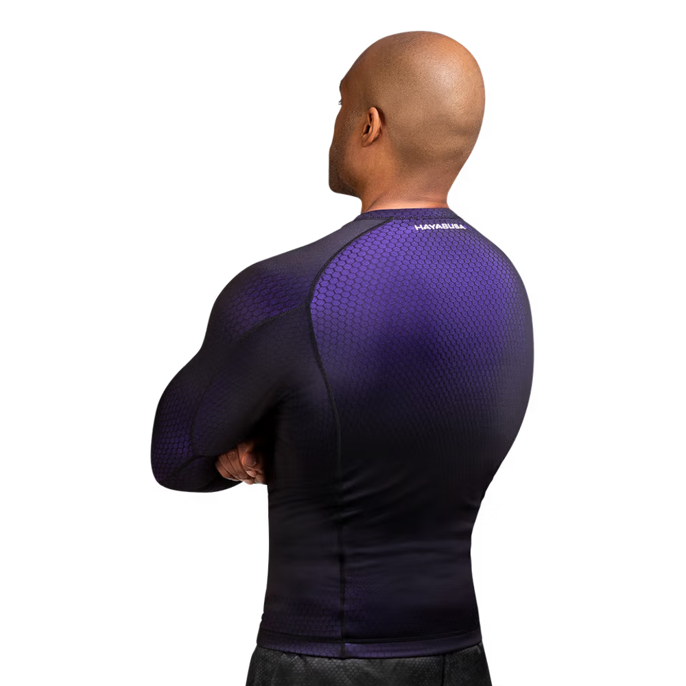 Рашгард Hayabusa BLACK/PURPLE