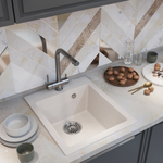 Мойка ML-GM14 КОМФОРТ белая (331), 420*500*190мм