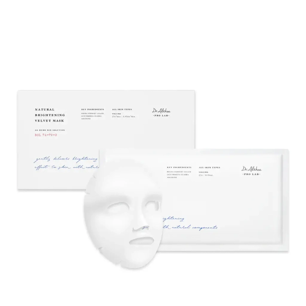 Тканевая маска Dr.Althea Pro Lab Natural Brightening Velvet Mask 28 гр