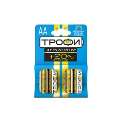 Батарейки Трофи LR6-4BL ENERGY MAX Alkaline