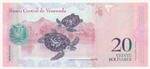 Venezuela, 20 Bolívares, 2018, UNC