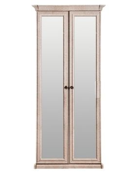 Шкаф  АФИНА  2-х ств. корень крем с зеркалом