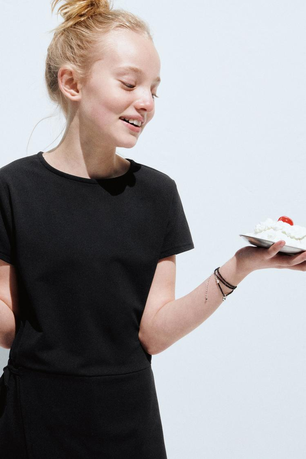 ZARA ДЛИННЫЙ КОМБИНЕЗОН С ШАРФОМ, ЧЕРНЫЙ