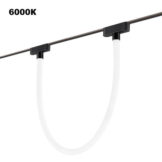 359476 SHINO NT24 108 черный Трековый смарт-светильник для низковольтного шинопровода с двумя режимами работы IP20 LED 14W 24V 3000-6000K EASY