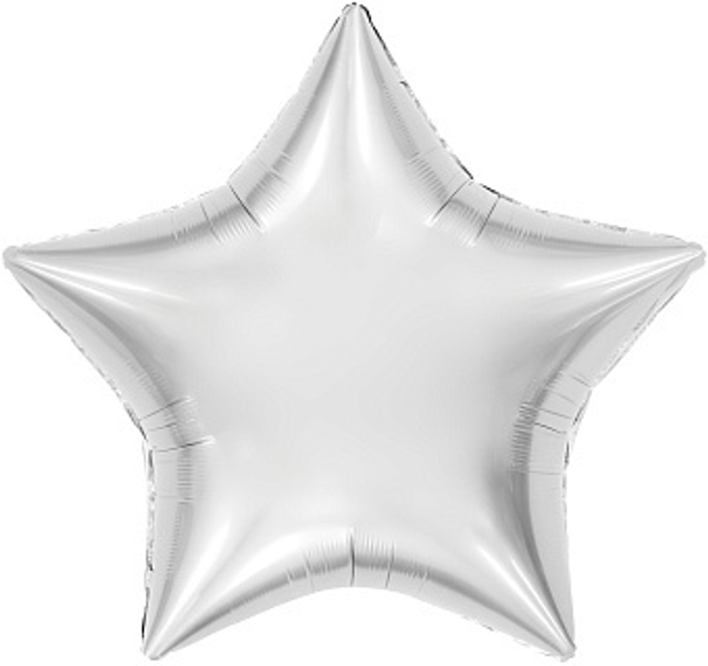 Р 36'' Звезда Белый 90 см.