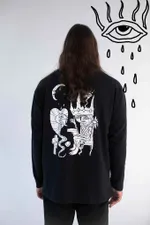 Купить Лонгслив Creepy Clothing Король Черный Лонгслив Creepy Clothing Король Черный