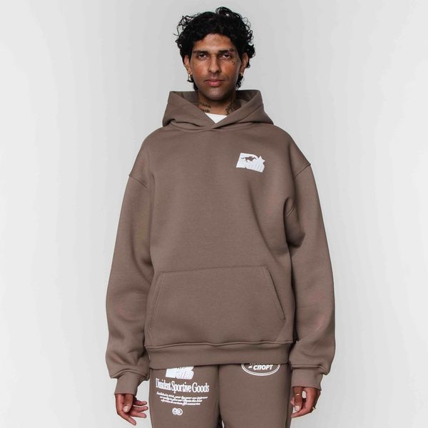 Худи Sportive Goods коричневый - фото 2