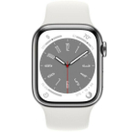 Умные часы Apple Watch Series 8 45 мм Aluminium Case, silver/white