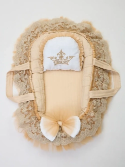 кокон для новорожденного гнездышко