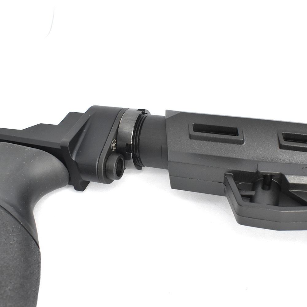 Комплект: Телескопический приклад на АКМ/АК74, Alpha без подщечника, K.Arma