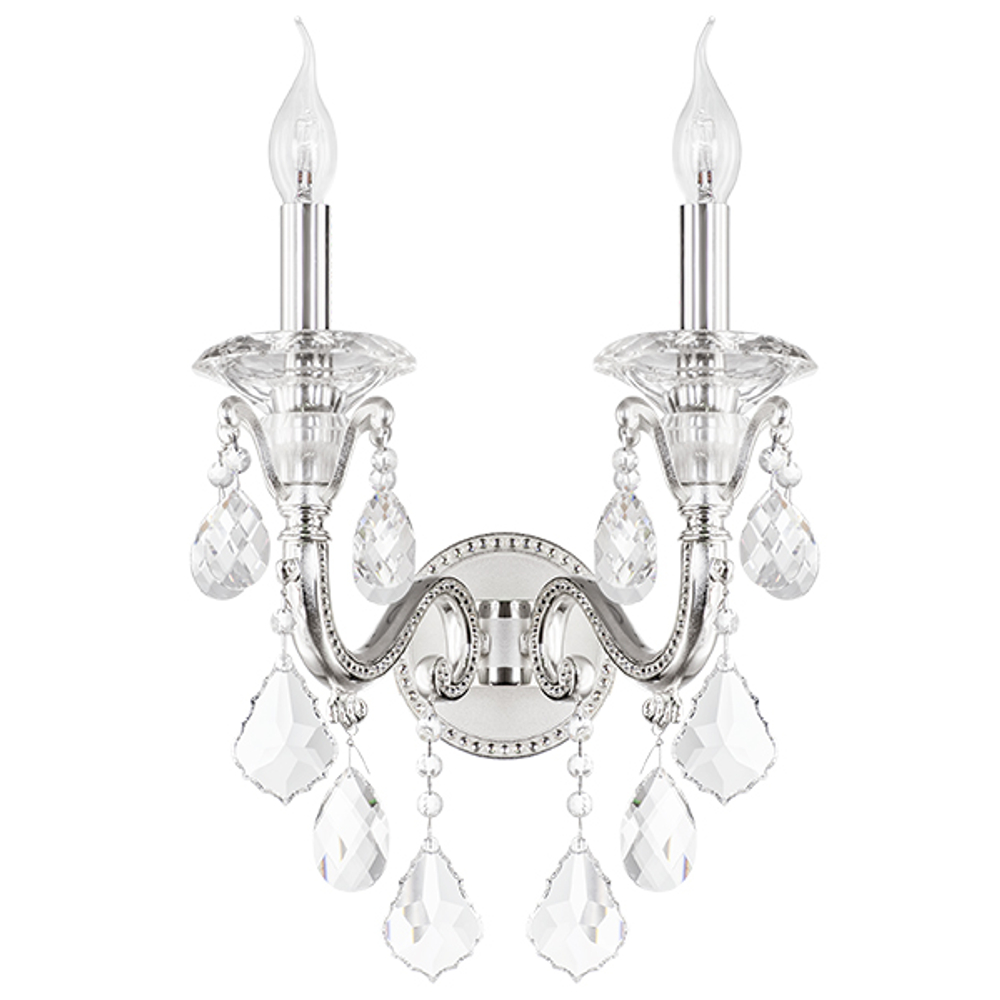 788624 Бра LUSSO 2х60W E14 ХРОМ