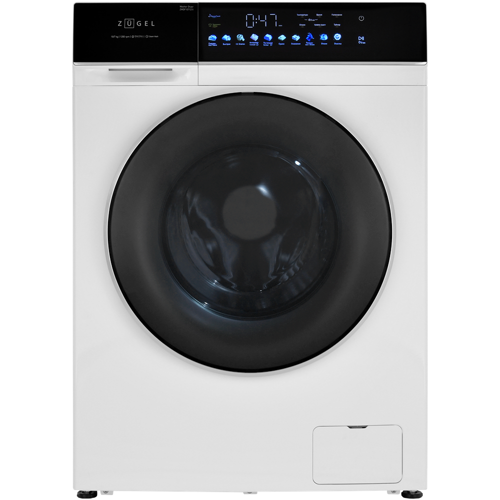 Стирально-сушильная машина ZUGEL ZWDF107121I Inverter DD Steam