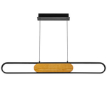 723317 Люстра LODI LED 36W 3240LM ЧЕРНЫЙ 3000K