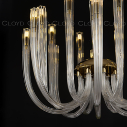 Люстра Cloyd AEDA C16 / Ø70 см - золото (арт.11662)