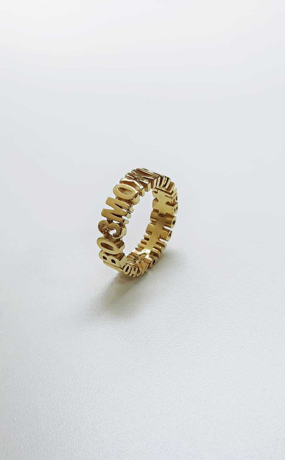 Кольцо Невозможно-возможно, позолота