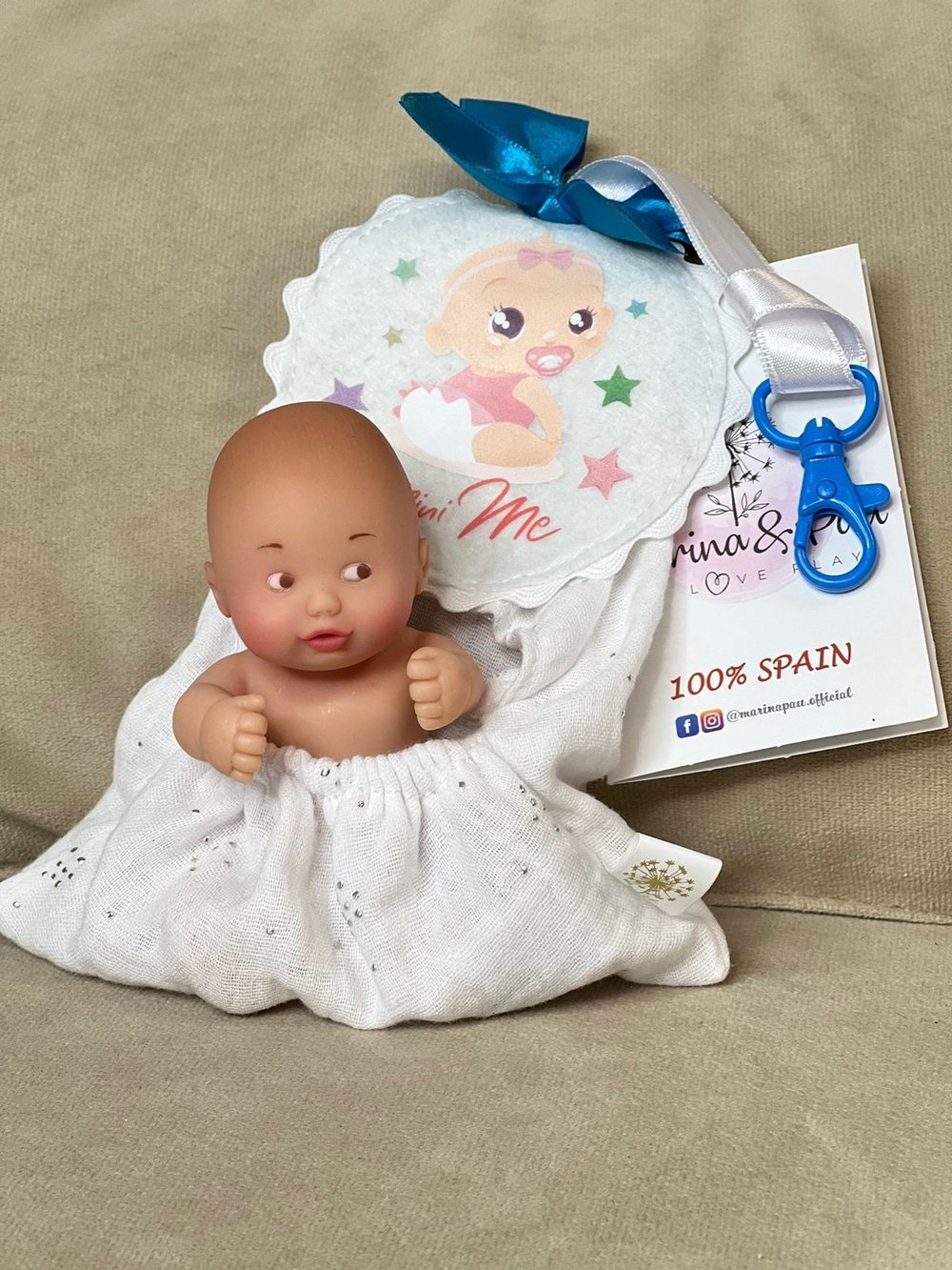 Пупс Marina and Pau 10cм Mini Me (M099)