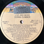 Donna Summer ‎– Live And More 2LP